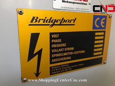 فرز سی ان سی سه محور bridgeport vmc760 ساخت انگلیس